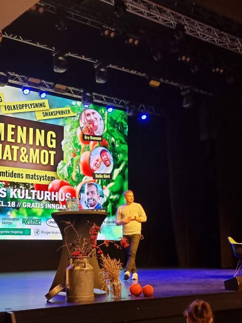 Kristoffer Torheim på stor scene